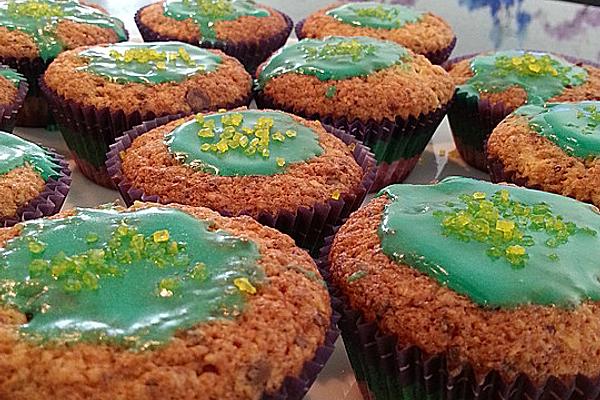 Carrot Muffins with Chocolate and Hazelnuts