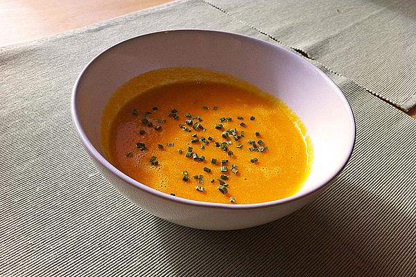 Carrot Soup À La Refrigerator Empty