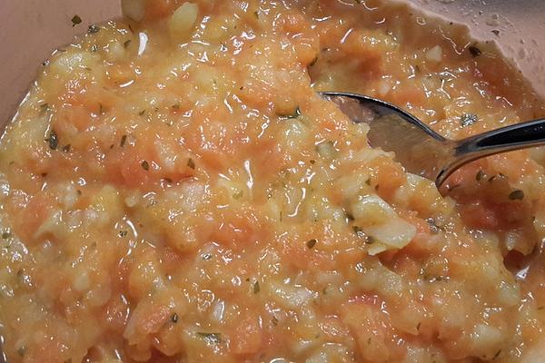 Carrot Stew with Sausages