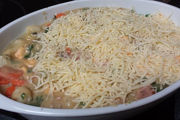 Cauliflower and Broccoli Casserole with Potatoes