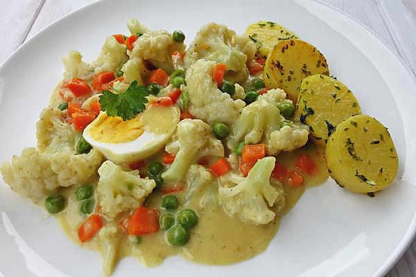 Cauliflower and Egg Ragout