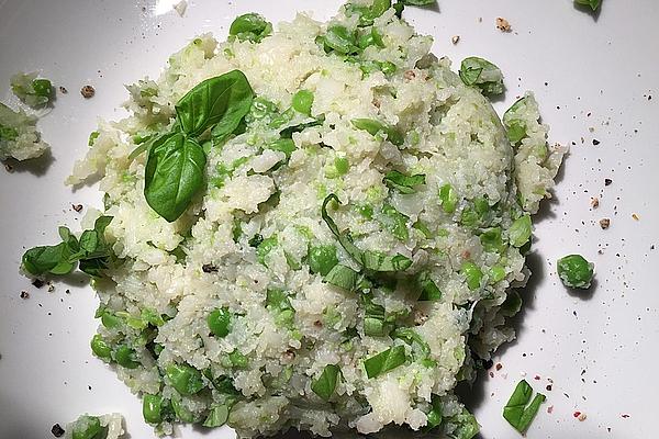 Cauliflower and Pea Puree
