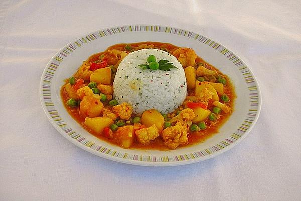 Cauliflower and Potato Curry