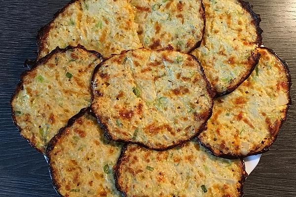 Cauliflower and Zucchini Fritters