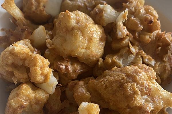 Cauliflower Baked in Oven