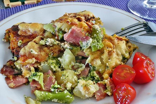 Cauliflower – Broccoli – Potato Casserole