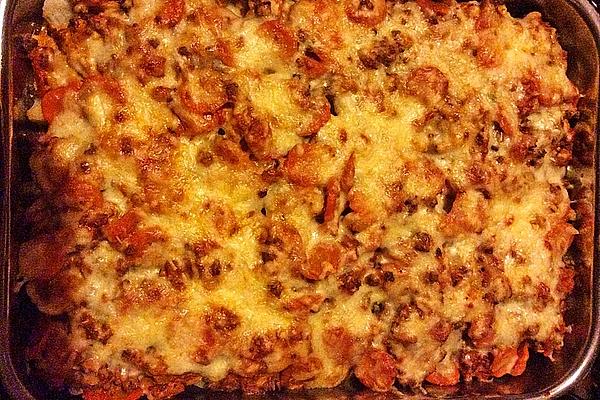 Cauliflower Casserole with Vegetarian Mince