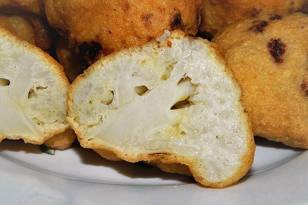 Cauliflower – Fried in Beer Batter