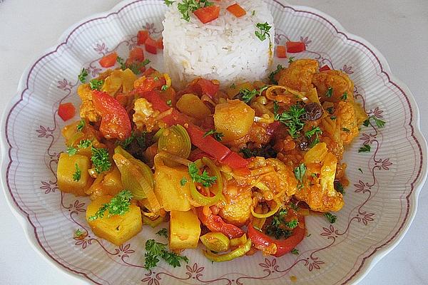 Cauliflower – Lentil – Curry