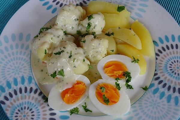 Cauliflower Ragout in Herb Sauce