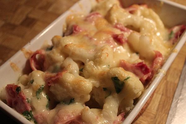 Cauliflower with Ham