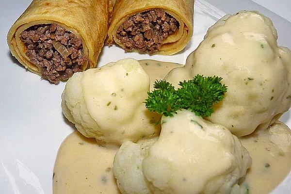 Cauliflower with White Sauce