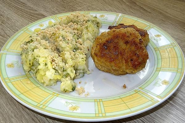Celery and Potato Mash with Meatball À La Didi