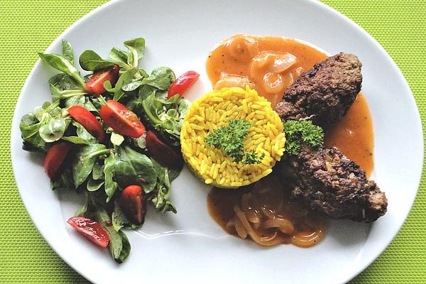 Cevapcici La Maja with Curry Rice