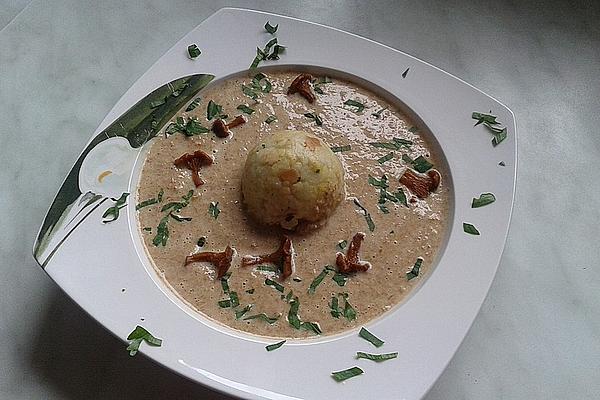 Chanterelle Boletus Soup