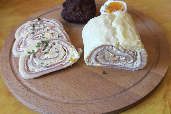 Cheese Roll with Meat Loaf
