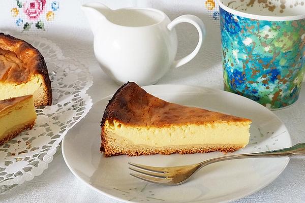 Cheesecake with Orange Juice