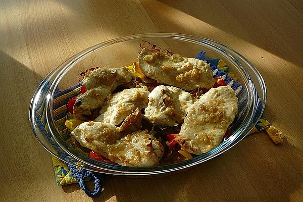 Chermoula Chicken with Baked Vegetables