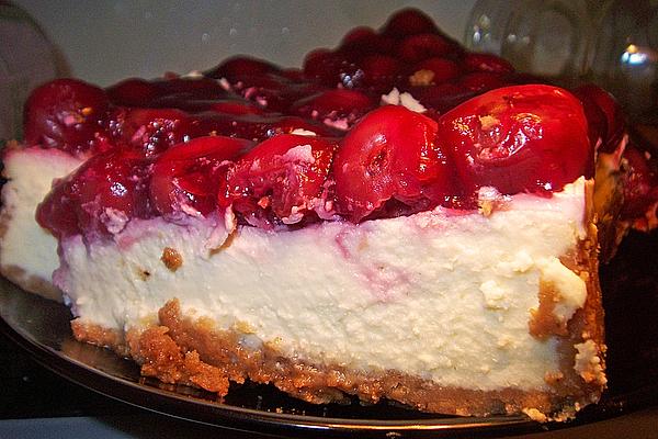 Cherry Cheesecake with Base Of Speculoos