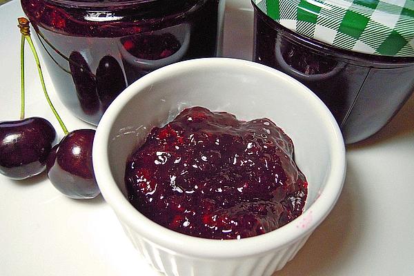 Cherry Jam with Port Wine
