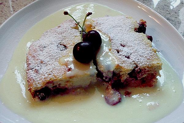 Cherry Quark Casserole
