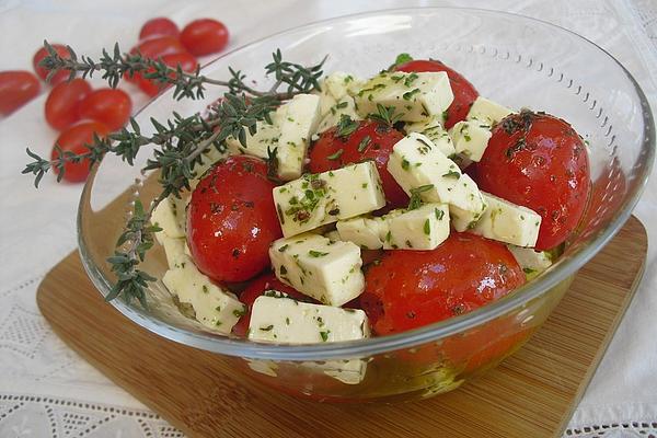 Cherry Tomatoes with Feta