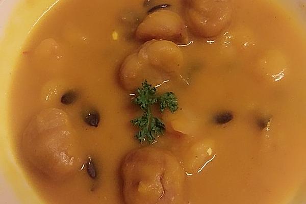 Chestnut Pumpkin Soup