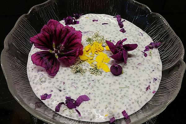 Chia Blossom Pudding