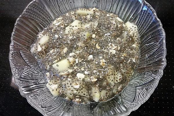 Chia Pudding Apple Green Tea