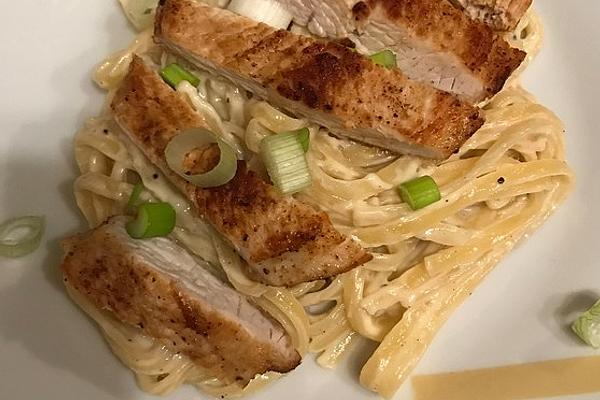 Chicken Alfredo Ala Olive Garden