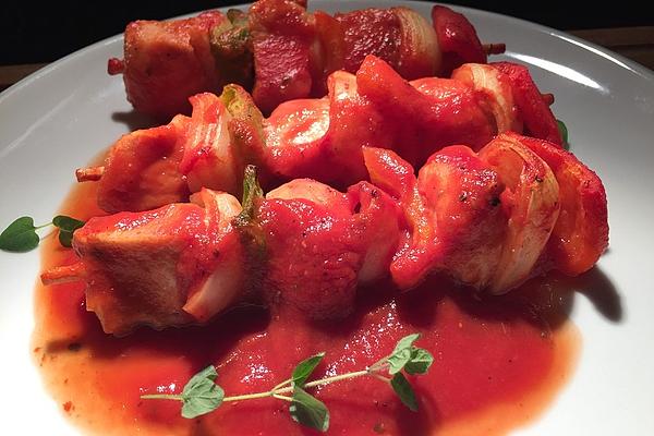 Chicken and Kebab Skewers