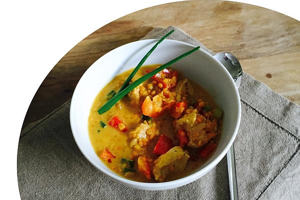 Chicken and Lentil Curry