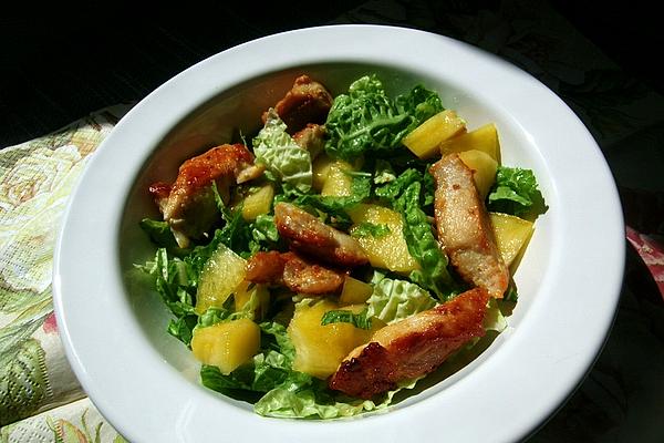 Chicken and Peach Salad