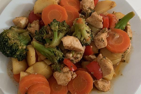 Chicken and Potato Pan