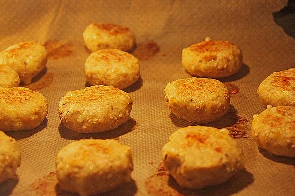 Chicken Balls with Sesame Seeds