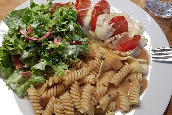 Chicken Breast Fillet with Mozzarella and Tomato