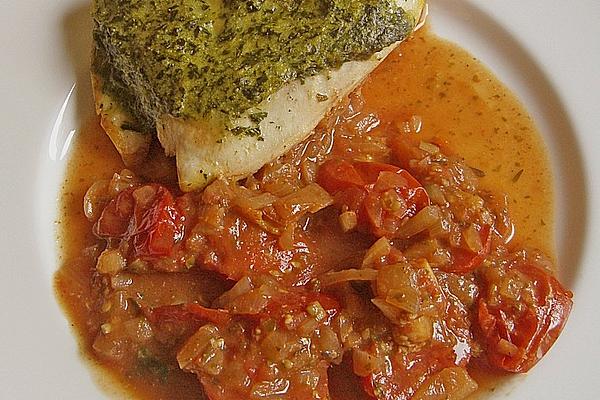 Chicken Breast Fillets with Spinach Topping