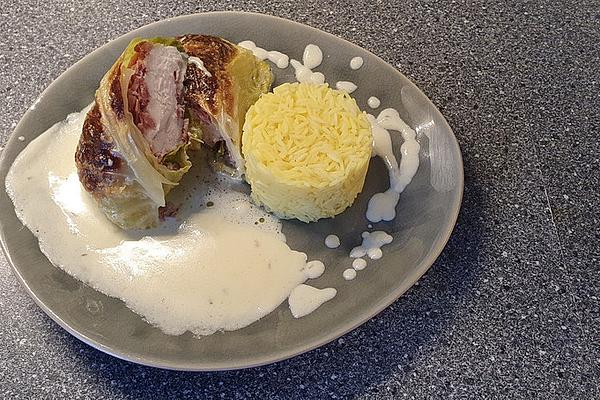 Chicken Breast in Savoy Cabbage
