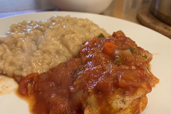 Chicken Breast in Tomato – Honey – Chili Sauce