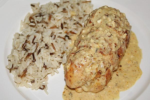 Chicken Breast with Cheese and Spinach Filling