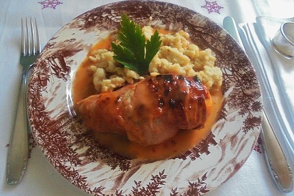 Chicken Breast with Chili-cream Sauce