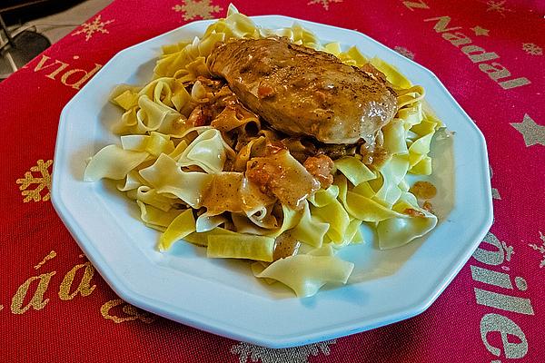 Chicken Breast with Thyme Sauce