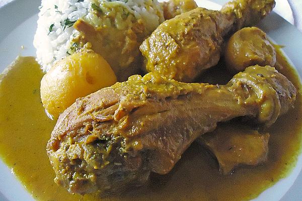 Chicken Colombo from Guadeloupe