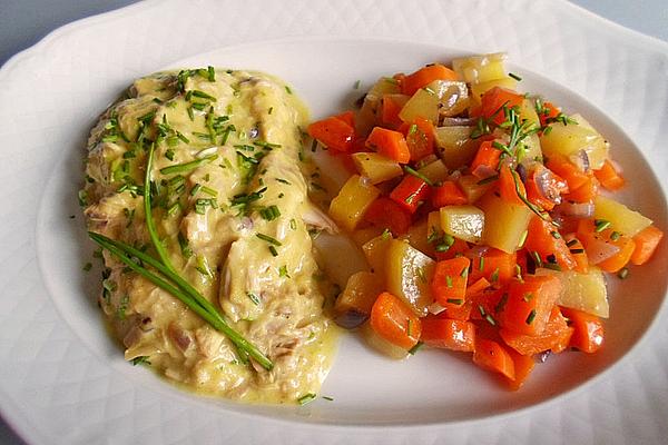 Chicken Curry Mustard Fricassee
