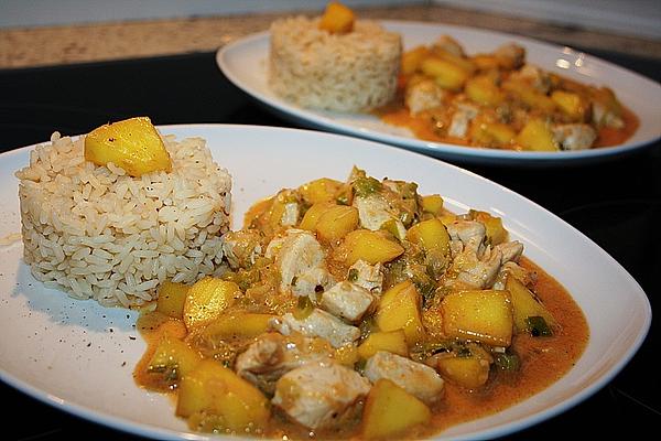 Chicken Curry with Fresh Mango