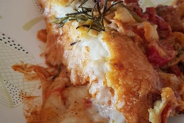 Chicken Fajita Tortilla Casserole