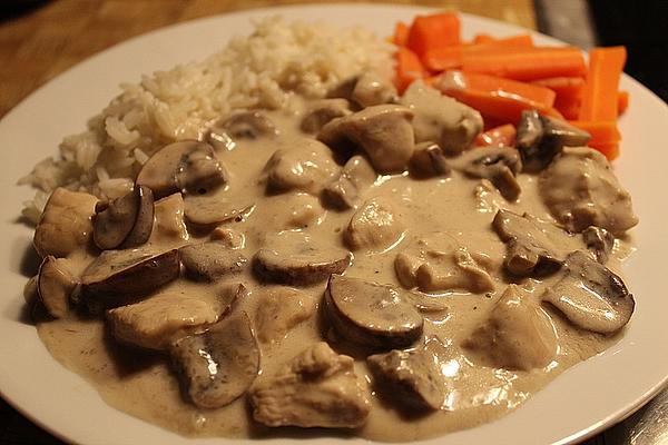 Chicken Fricassee with Sherry