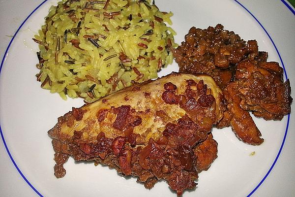 Chicken in Pomegranate Walnut Sauce