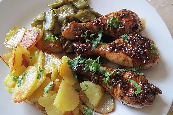 Chicken Legs in Beer Sauce