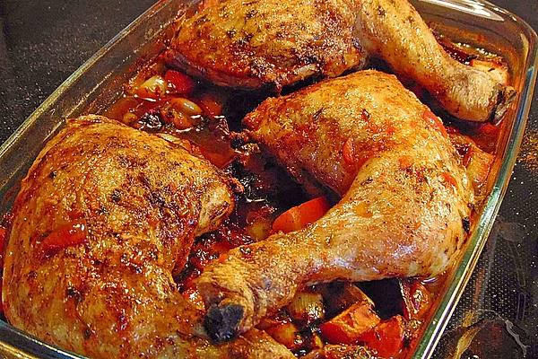 Chicken Legs with Root Vegetables